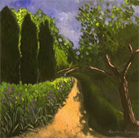 Caroline Canning Summer Path Oil on panel, 8