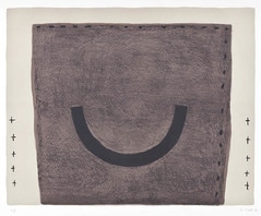 William Scott Abstract Lithograph