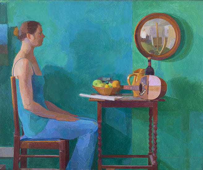John Long Woman Seated in an Interior