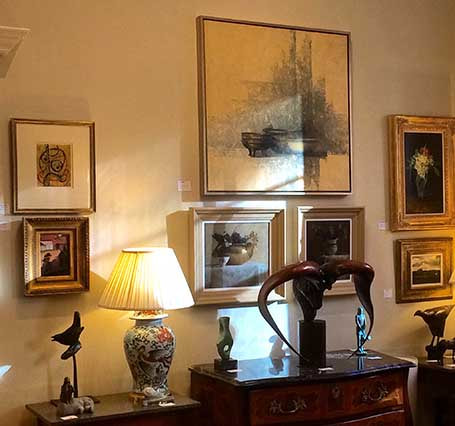 Interior of the Jorgensen Art Gallery Dublin